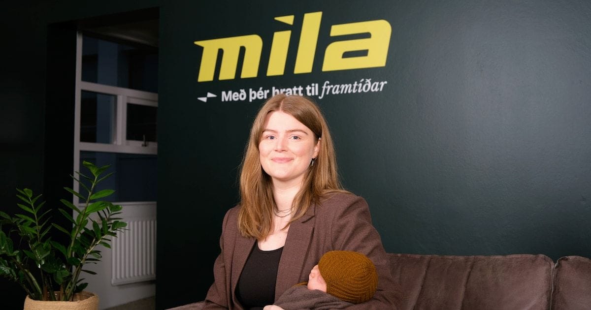 Starfsmaður Mílu í fæðingarleyfi