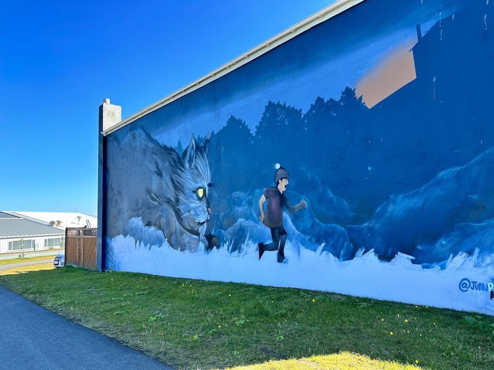 Graffíti-listaverk í Reykjanesbæ