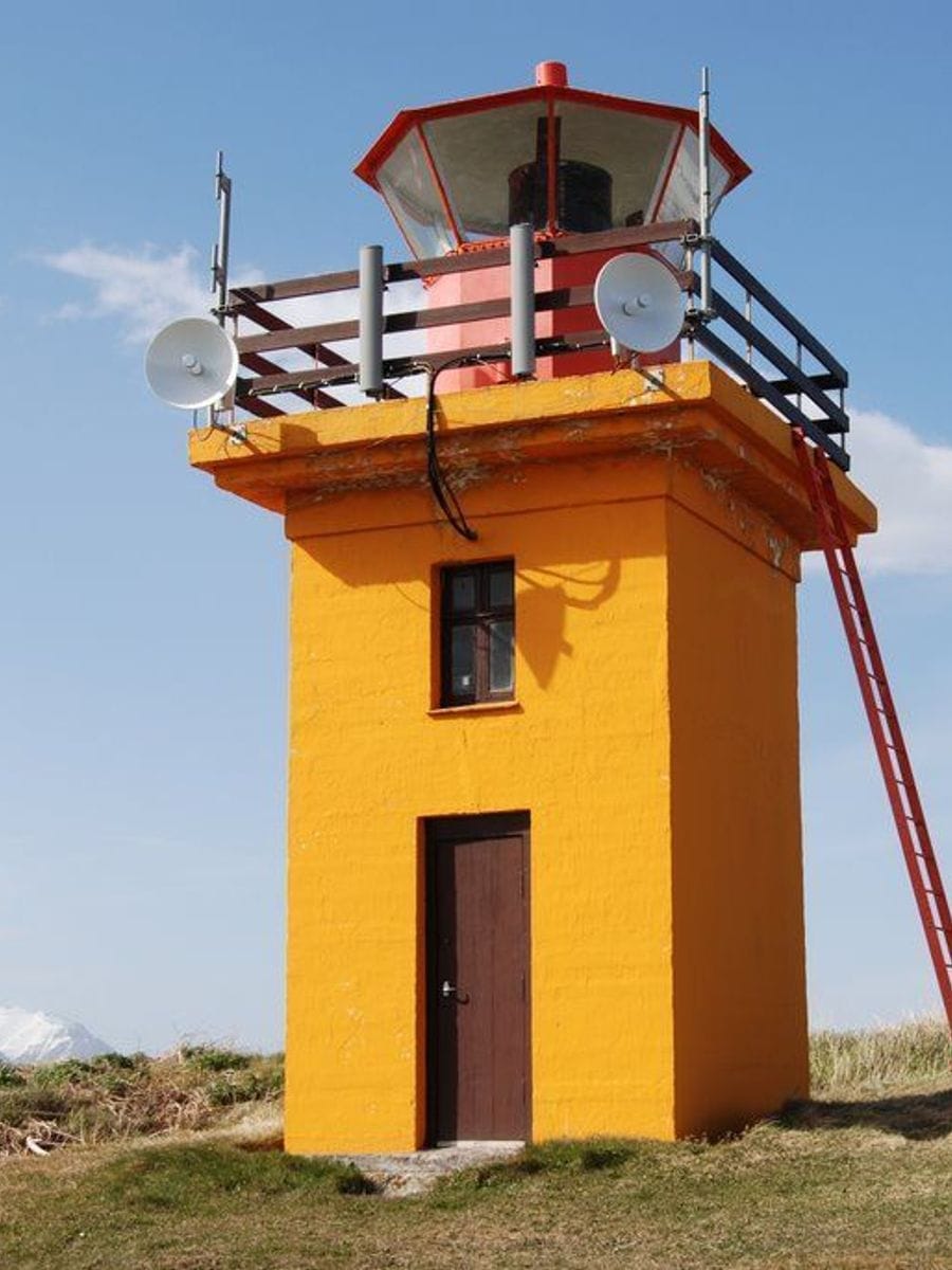 A small tower for tetra communication.