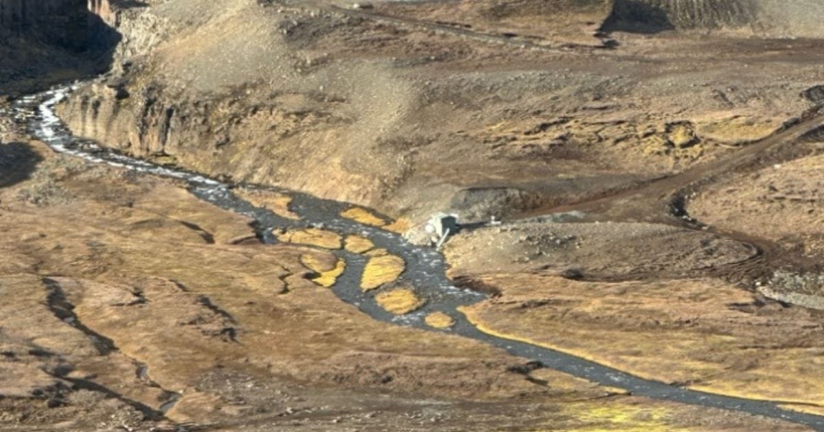 Virkjunin við Gestreiðarstaðarháls úr lofti