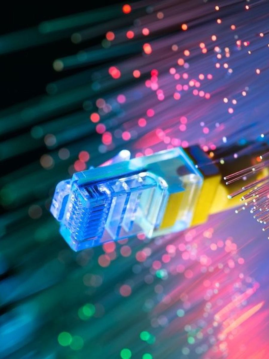 Ljósleiðari og RJ45 haus